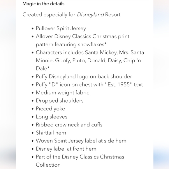 Disney Santa Mickey Mouse and Friends Holiday Spirit Jersey, Adults Unisex XL - Picture 7 of 11